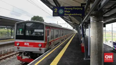 Perjalanan KRL Duri-Tangerang Pulih, Rangkaian Mogok Digandeng ke Rawabuaya