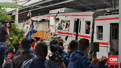 Polisi Tetapkan Tersangka Kecelakaan Kereta di Bekasi Timur