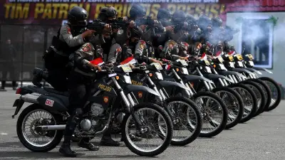 Polres Jaksel Gelar Patroli Skala Besar Cegah Tawuran dan Balap Liar