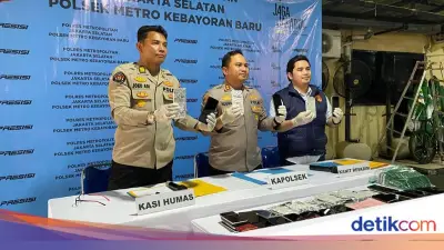 Polsek Kebayoran Baru Bongkar Sindikat Penadah HP Curian, 225 Unit Diamankan