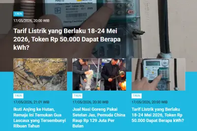 Populer Tren: Tarif Listrik dan Kisah Habibie