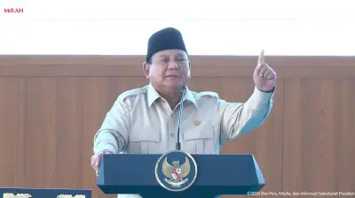 Prabowo Bagikan 'Ilmu Komandan' untuk Pacu Semangat TNI dan Polri
