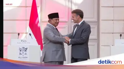 Prabowo dan Macron Bahas Kerja Sama Pertahanan hingga Energi