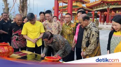 Pramono Resmikan Kelenteng Tian Fu Gong di PIK 2, Apresiasi Langkah ASG dan Salim Group