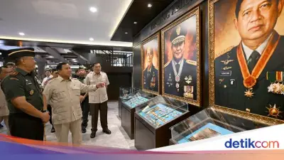 Presiden Prabowo Resmikan Renovasi Museum dan Perpustakaan Seskoad di Bandung