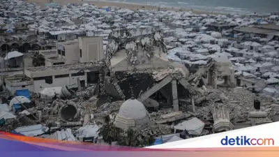 Rudal Israel Hantam Tenda Polisi di Gaza, 5 Petugas dan 1 Remaja Tewas
