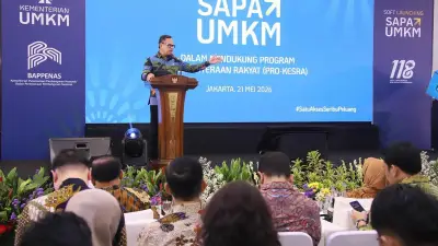SAPA UMKM Resmi Diluncurkan, Wamendagri Bima Arya Dorong Integrasi Data
