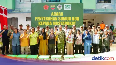 Satgas PRR Cek Infrastruktur dan Serahkan Sumur Bor di Tapanuli