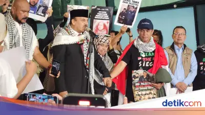 Sembilan WNI Relawan Flotilla Tiba di RI, Dubes Palestina Ucapkan Terima Kasih