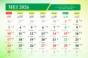 Bulan Mei 2026 Penuh Libur Panjang, Ini Daftar Tanggal Merahnya