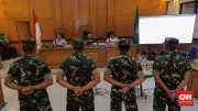 Empat Prajurit BAIS TNI Penyiram Air Keras Andrie Yunus Dituntut Besok