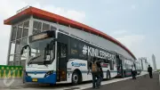 Genangan di Ciledug Ganggu Layanan Transjakarta Koridor 13