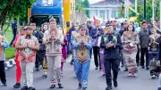 Gubernur Kalteng Resmi Buka Festival Budaya Isen Mulang 2026