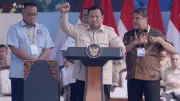 Hadiri May Day, Prabowo Janjikan Sisa Hidup untuk Rakyat dan Buruh