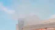 Kebakaran di Kampus Binus Kemanggisan, Asap Tebal Membubung Tinggi