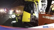 Kernet Bus Study Tour SMP Kendal Tewas dalam Kecelakaan Beruntun di Tol Cipali