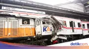 KNKT: Masinis Argo Bromo Diminta Rem Dikit-dikit Sebelum Tabrak KRL