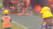 Kronologi Kecelakaan Maut Bus ALS vs Truk Tangki di Sumsel, 16 Tewas