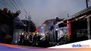 Listrik Padam, Kebakaran Rumah di Cempaka Raya Jakarta Timur Gelap Gulita