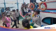 Long Weekend, Polisi Tambah Personel di Dermaga Kepulauan Seribu