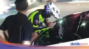 Mobil Mewah Berpelat Mirip RI di Tangerang Ditilang Polisi