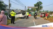 Pajero Tabrak Dua Bocah SD dan Wanita di Serang, Sopir Banting Setir