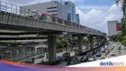 Pemprov Jakarta Cangang HUT ke-499 di Koridor H.R. Rasuna Said