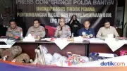 Polda Banten Bongkar Tambang Ilegal di Lebak, 7 Tersangka