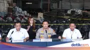 Polisi Sita 1.494 Motor Ilegal di Gudang Jaksel, Direktur PT Ditangkap
