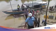 Polsek Lempuing Jaya Patroli Karhutla dan Salurkan Bansos untuk Nelayan