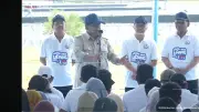 Prabowo Hadiri Panen Raya Udang di Kebumen, Hasilnya Capai Level Dunia