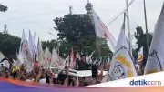 Prabowo Sapa Massa Aksi Damai di Depan Gedung DPR, Dukung Ekonomi Kerakyatan