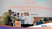 Presiden Resmikan 1.061 KDKMP, Menkop Soroti Penguatan Ekonomi Rakyat