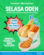Promo Selasa Oden FamilyMart: Diskon Sate Odeng Spicy/Original Sepanjang Mei 2026