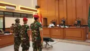 Tiga Prajurit TNI Jalani Sidang Tuntutan Kasus Pembunuhan Kacab Bank