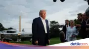 Trump Bangun Panggung Raksasa di Gedung Putih untuk UFC di Hari Ultahnya