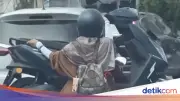 Viral Angkut Motor Pakai Motor, Wanita di Makassar Minta Maaf dan Ditilang