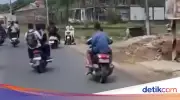 Viral Siswa SMP di Gowa Konvoi Bawa Senjata Tajam, 31 Diamankan