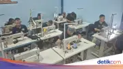 Warga Binaan Lapas Narkotika Jakarta Dapat Pelatihan Menjahit dan Peternakan Bersertifikat