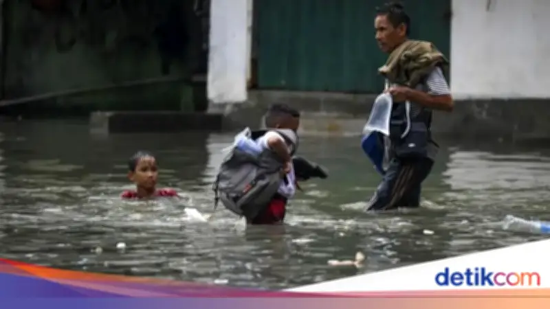 12 Wilayah Jakarta Waspada Banjir Pesisir hingga 3 Juli 2026