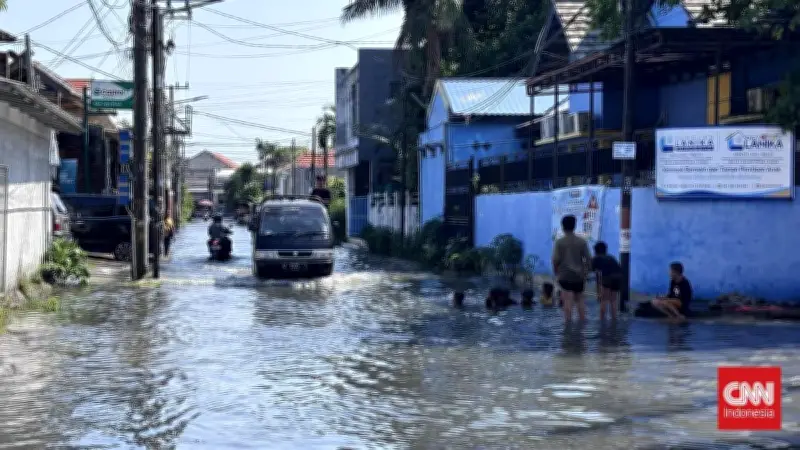 16 Titik Banjir di Surabaya, 4 Lokasi Belum Surut hingga Siang