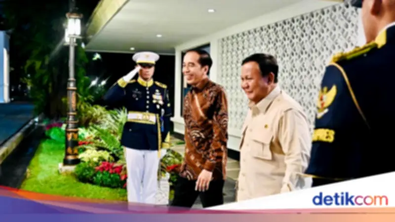 3 Gesture Hangat Prabowo untuk Jokowi di HUT ke-65
