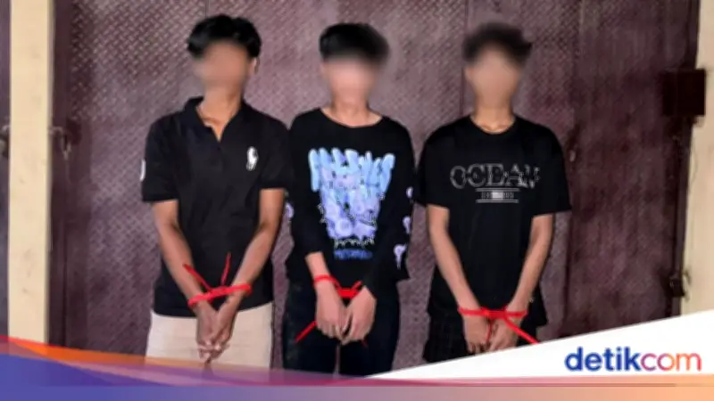 3 Pemuda Bawa Celurit Hendak Tawuran di Tambun Bekasi Ditangkap Polisi