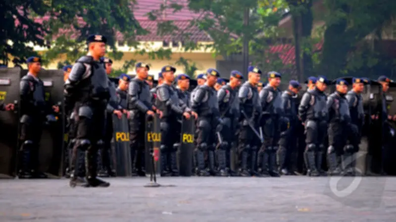 4.263 Personel Gabungan Dikerahkan Amankan Demo di 5 Titik Jakarta Pusat