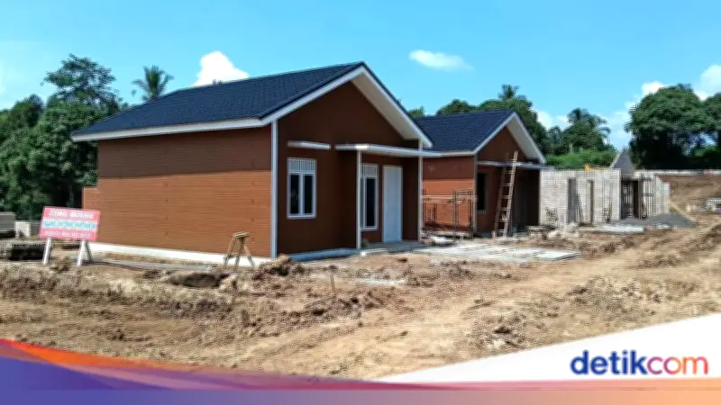 60 Huntap di Tanah Datar Rampung, Pemulihan Pascabencana Terus Dipercepat