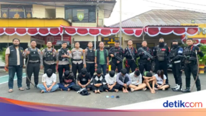 8 Remaja Tawuran di Ciracas Ditangkap, Satu ABG Perempuan Ikut Diamankan