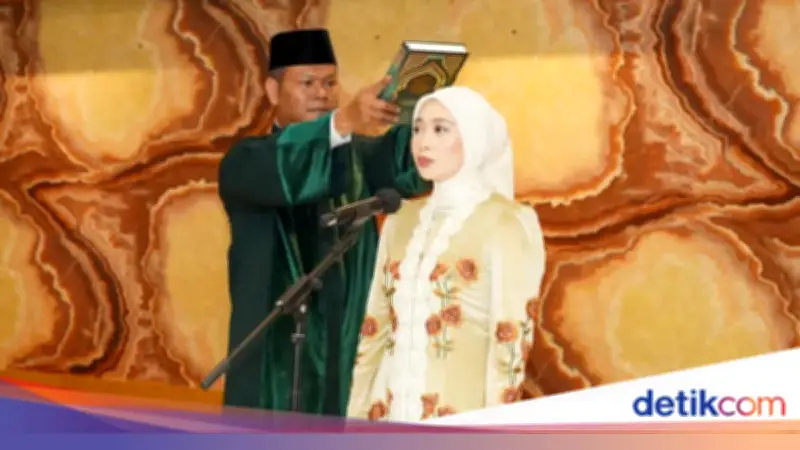 Adela Kanasya Resmi Dilantik Jadi Anggota MPR RI Gantikan Adies Kadir