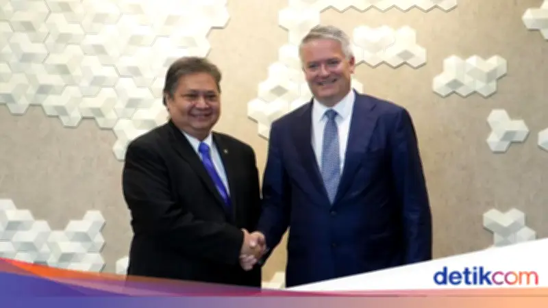 Airlangga Kunjungi Eropa Dorong Aksesi OECD dan I-EU CEPA