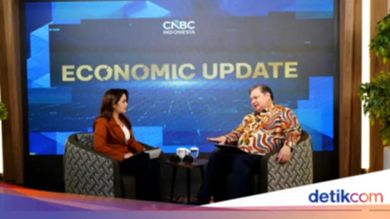 Airlangga Pastikan Ekonomi RI Tetap Positif di Tengah Ketidakpastian Global