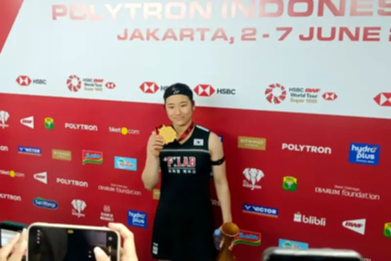 An Se-young Juara Indonesia Open 2026 Usai Kalahkan Akane Yamaguchi